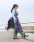 <販売開始 9月19日 金曜日 21:00 〜> INDIGO Tartan Apron Dress / Red・Blue